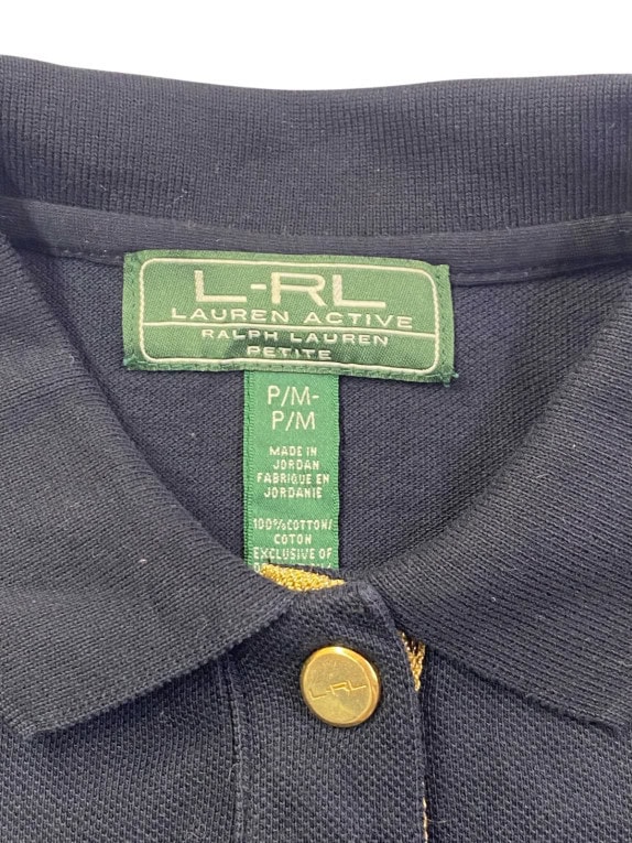 LAUREN RALPH LAUREN ΜΠΛΟΥΖΑ ΠΟΛΟ MINIMAL NAVY ΓΥΝΑΙΚΕΙΟ PRE OWNED M