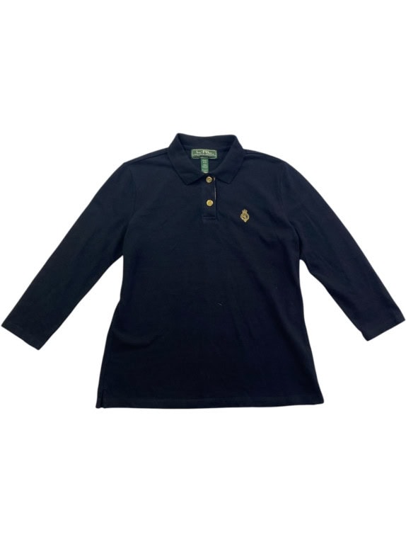 LAUREN RALPH LAUREN ΜΠΛΟΥΖΑ ΠΟΛΟ MINIMAL NAVY ΓΥΝΑΙΚΕΙΟ PRE OWNED M