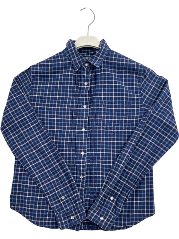 LAUREN RALPH LAUREN ΠΟΥΚΑΜΙΣΟ CLASSIC NAVY ΓΥΝΑΙΚΕΙΟ PRE OWNED S