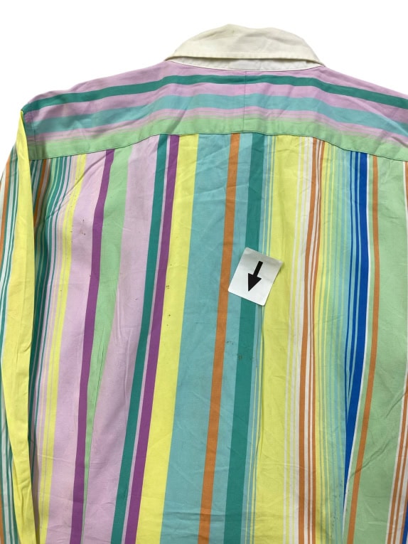 LAUREN RALPH LAUREN ΠΟΥΚΑΜΙΣΟ MULTICOLOR STRIPED UNISEX L