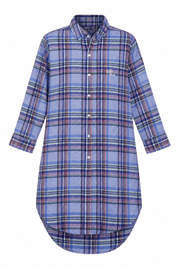 LAUREN RALPH LAUREN ΠΟΥΚΑΜΙΣΟ TARTAN ΠΟΛΥΧΡΩΜΟ ΓΥΝΑΙΚΕΙΟ PRE OWNED S