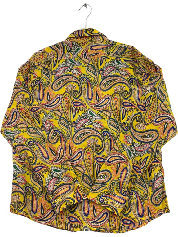 LAUREN RALPH LAUREN ΠΟΥΚΑΜΙΣΟ VINTAGE ΚΙΤΡΙΝΟ ΓΥΝΑΙΚΕΙΟ PRE OWNED L