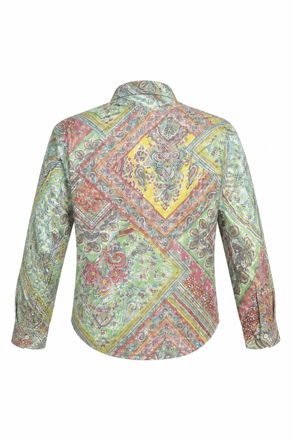 LAUREN RALPH LAUREN SHIRT VINTAGE MULTICOLOUR WOMEN PRE OWNED M