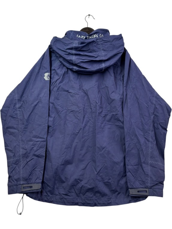 LAZY JACKS WINDBREAKER SPORTSWEAR NAVY UOMO PRE OWNED XL