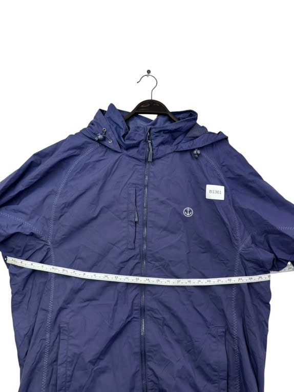 LAZY JACKS WINDBREAKER SPORTSWEAR NAVY UOMO PRE OWNED XL