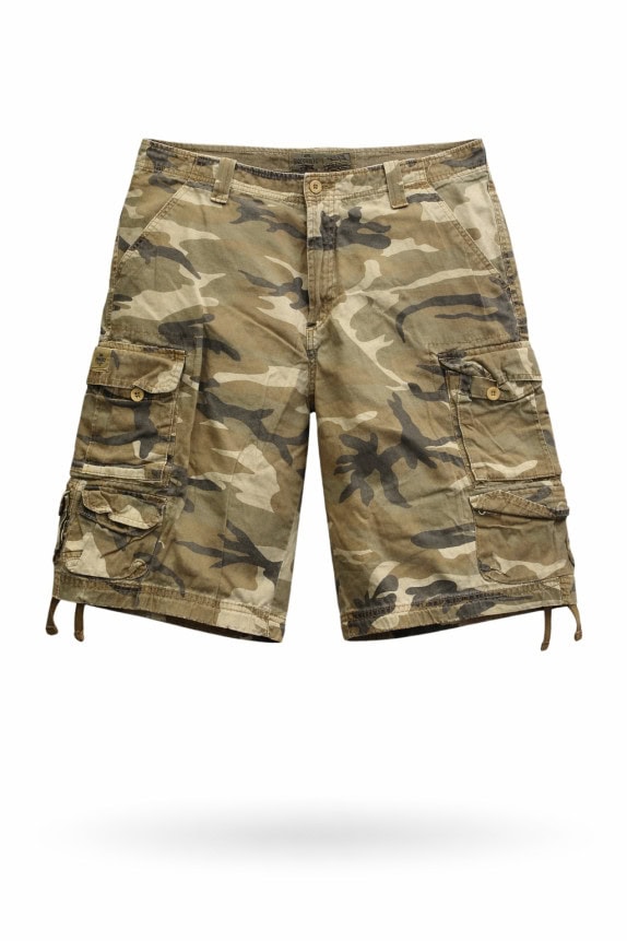 LEE BUNGAREES CARGO SHORTS CAMO ΑΝΤΡΙΚΟ PRE OWNED L