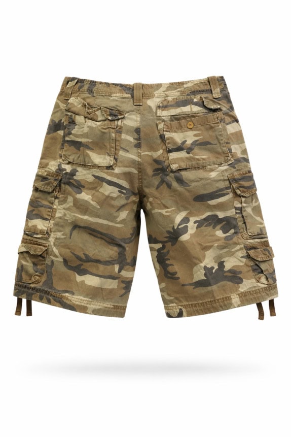LEE BUNGAREES CARGO SHORTS CAMO ΑΝΤΡΙΚΟ PRE OWNED L