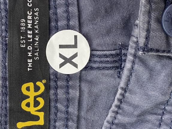 LEE CARGO SHORTS MINIMAL NAVY ΑΝΤΡΙΚΟ PRE OWNED XL