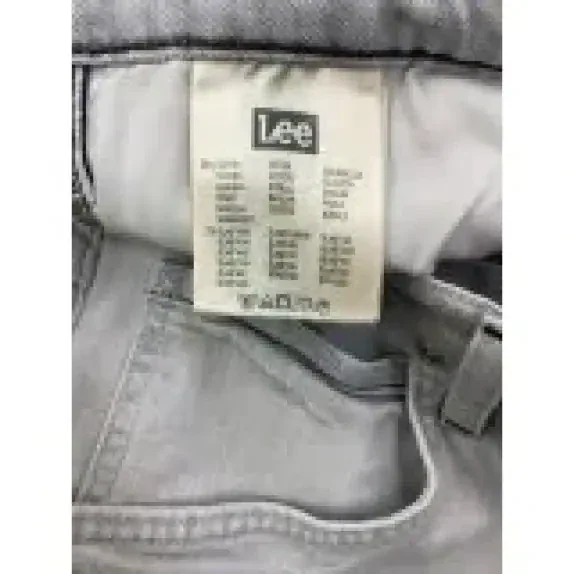 LEE Denim Βερμούδα Casual Γκρι Ανδρική L