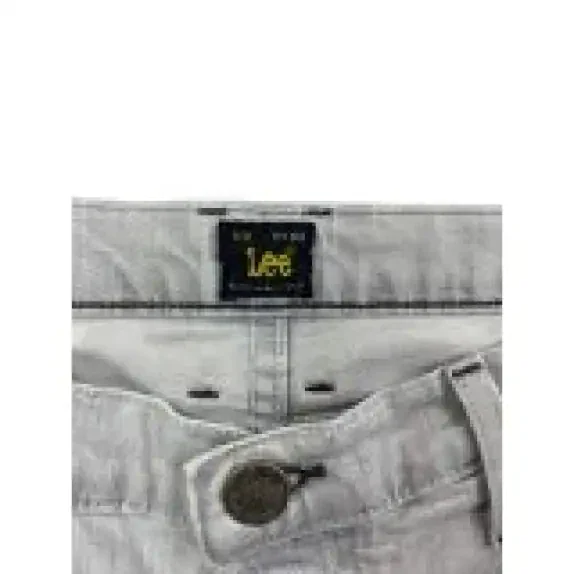 LEE Denim Βερμούδα Casual Γκρι Ανδρική L
