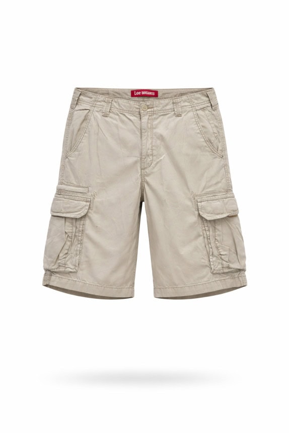 LEE DUNGAREES CARGO SHORTS ΚΑΦΕ UNISEX PRE OWNED XL