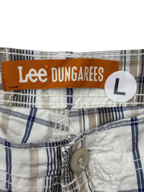 LEE DUNGAREES CARGO ΒΕΡΜΟΥΔΑ UTILITY CREAM ΚΑΡΟ ΑΝΤΡΙΚΟ PRE OWNED L