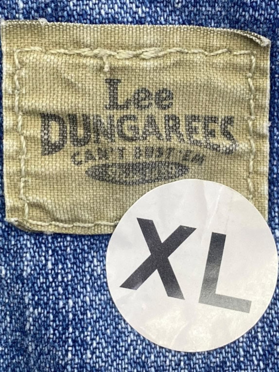LEE DUNGAREES PANTALONI CARPENTER WORKWEAR BLU WASHED UOMO PRE OWNED XL