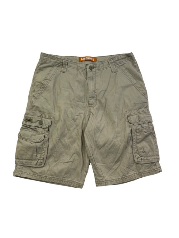 LEE DUNGAREES ΒΕΡΜΟΥΔΑ CARGO UTILITY ΜΠΕΖ ΑΝΤΡΙΚΟ PRE OWNED L