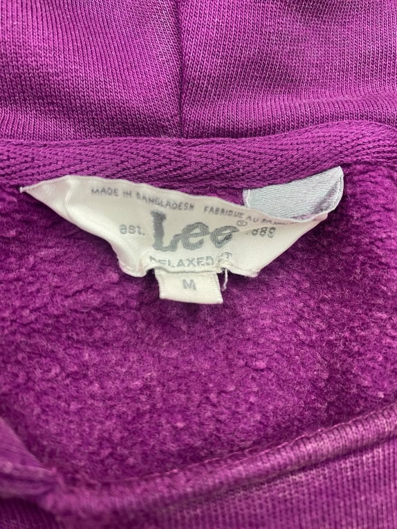 LEE Casual Pocket Hoodie Purple Women’s M