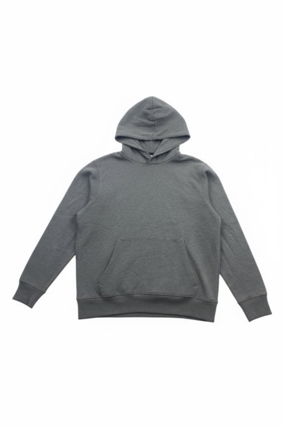 LEE FELPA CON CAPPUCCIO (HOODIE) CASUAL COMFORT FIT GRIGIO MELANGE UOMO LARGE