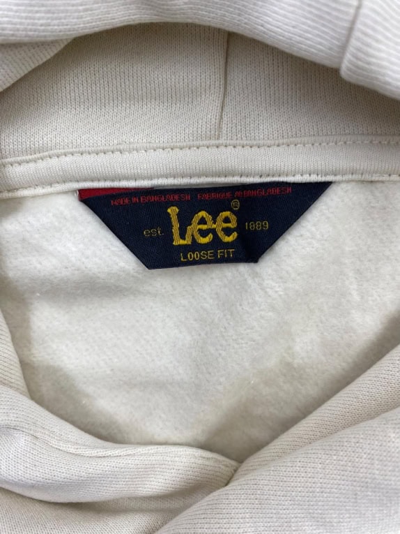 LEE ΦΟΥΤΕΡ ΜΕ ΚΟΥΚΟΥΛΑ LOOSE FIT BEIGE ΑΝΔΡΙΚΟ XL