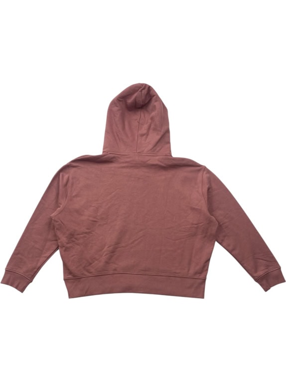 LEE Felpa con Cappuccio Loose Fit Logo Rosa Unisex XL