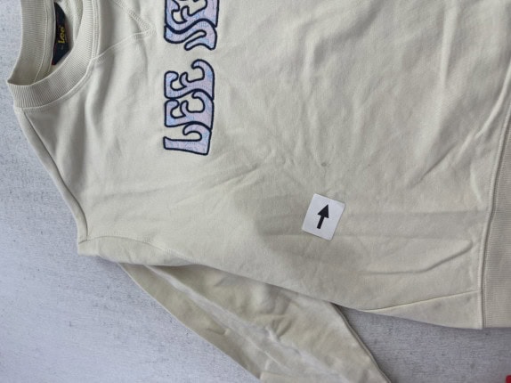 LEE JEANS CREWNECK GRAPHIC CREAM ΑΝΤΡΙΚΟ PRE OWNED M