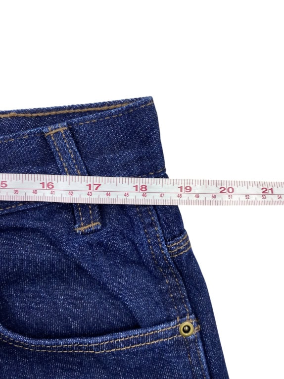 LEE ΠΑΝΤΕΛΟΝΙ JEANS VINTAGE ΛΟΓΟΤΥΠΟ ΜΠΛΕ ΣΚΟΥΡΟ ΑΝΔΡΙΚΟ L