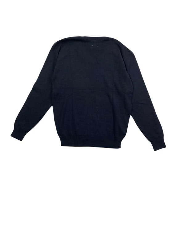 LEE Πλεκτό Sweater V-Neck Vintage Logo Μπλε Ανδρικό M–L