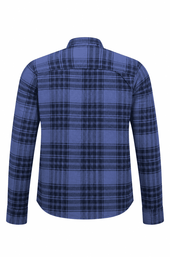 LEE CAMICIA CHECK BLU UOMO PRE OWNED L