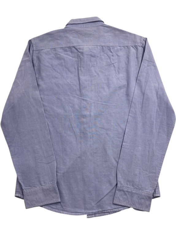 LEE ΠΟΥΚΑΜΙΣΟ ΜΑΚΡΥΜΑΝΙΚΟ OXFORD SLIM FIT ΓΑΛΑΖΙΟ ΑΝΔΡΙΚΟ MEDIUM