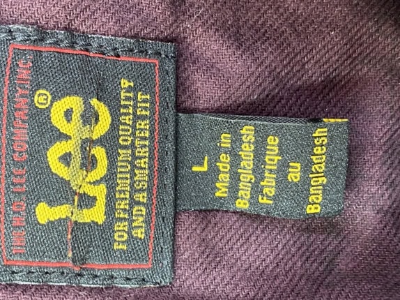 LEE ΠΟΥΚΑΜΙΣΟ WORKWEAR ΜΠΟΡΝΤΟ ΑΝΤΡΙΚΟ PRE OWNED L