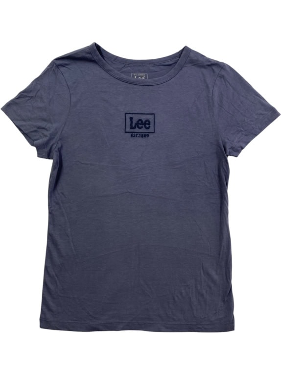 Lee T-Shirt Μπλε Slim Fit Γυναικείο S