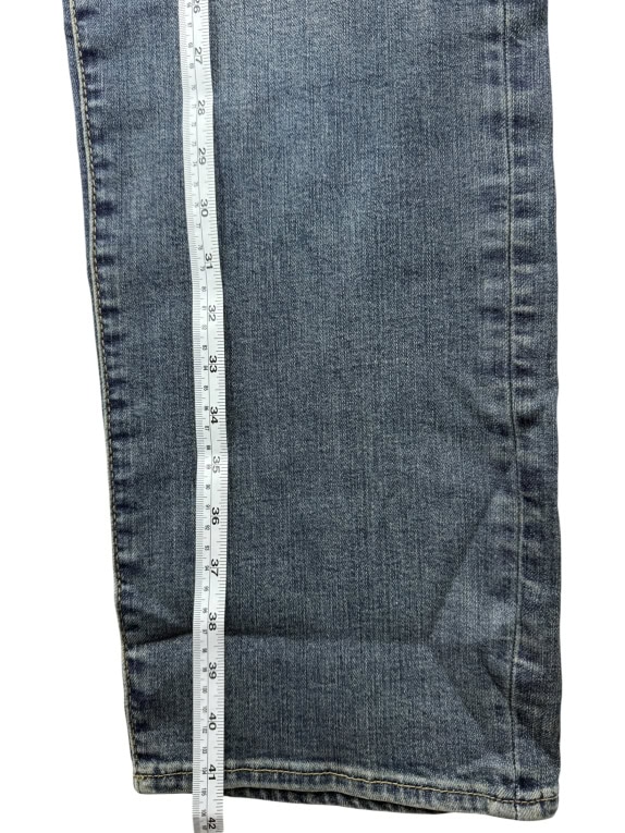 Lee Τζιν Παντελόνι Extreme Motion Straight Taper Logo Μπλε Ανδρικό 2XL