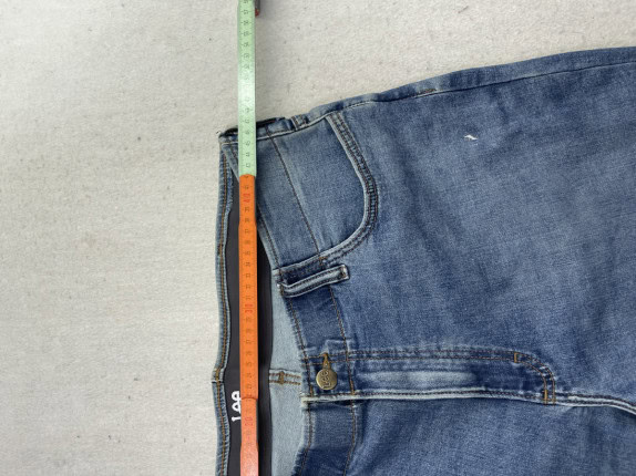 LEE ΤΖΙΝ ΠΑΝΤΕΛΟΝΙ ΜΙΝΙΜΑΛ ΜΠΛΕ ΑΝΤΡΙΚΟ PRE OWNED XL