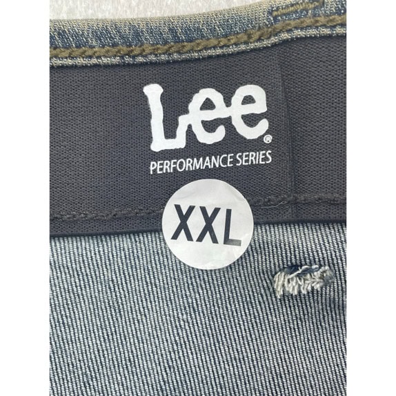 LEE JEANS REGULAR BLUE UOMO PRE OWNED XXL