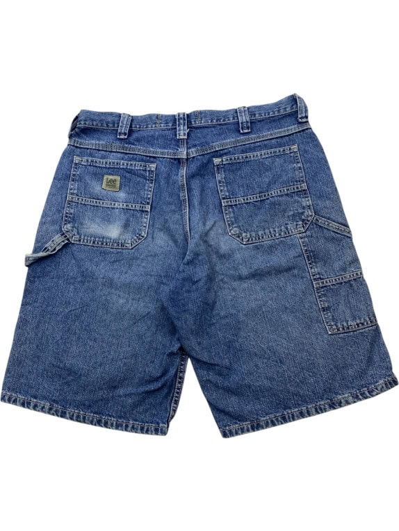 LEE SHORTS DENIM WORKWEAR BLU UOMO PRE OWNED XL