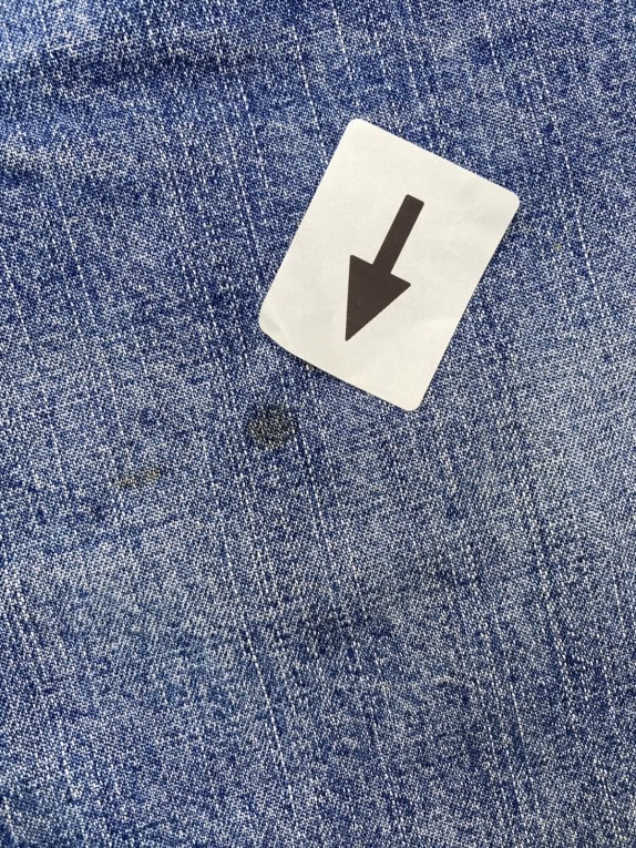 LEE SHORTS DENIM WORKWEAR BLU UOMO PRE OWNED XL