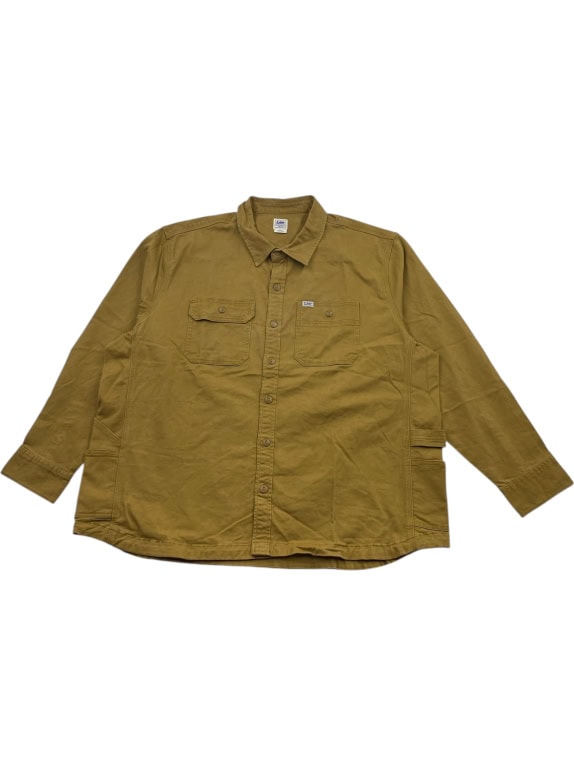 Lee Workwear Πουκάμισο Vintage Logo Μουσταρδί Ανδρικό XXL