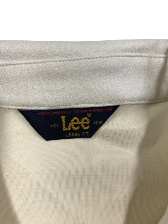 Lee Giacca Loose Fit Beige da Uomo L