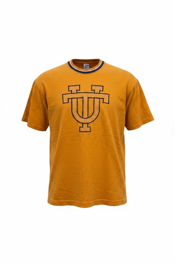 Legends Athletic T-Shirt Big Logo Orange Unisex XL