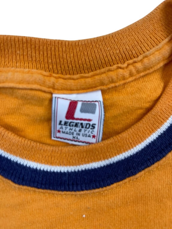 Legends Athletic T-Shirt Big Logo Arancione Unisex XL