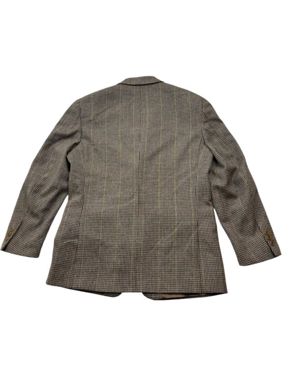 LEONOLI ΣΑΚΑΚΙ VINTAGE ΚΑΦΕ ΓΚΡΙ ΑΝΤΡΙΚΟ PRE OWNED M