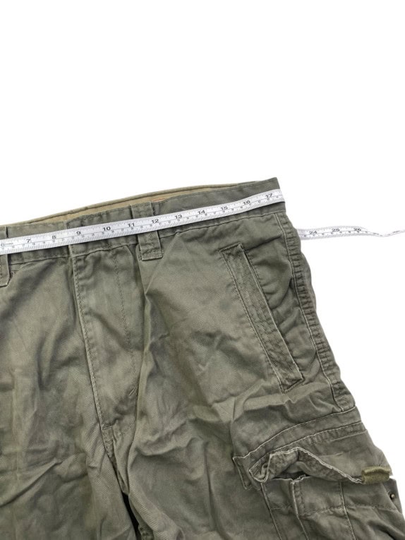 LERIETTROUS SIGNATURE BERMUDA CARGO UTILITY OLIVE UOMO PRE OWNED L