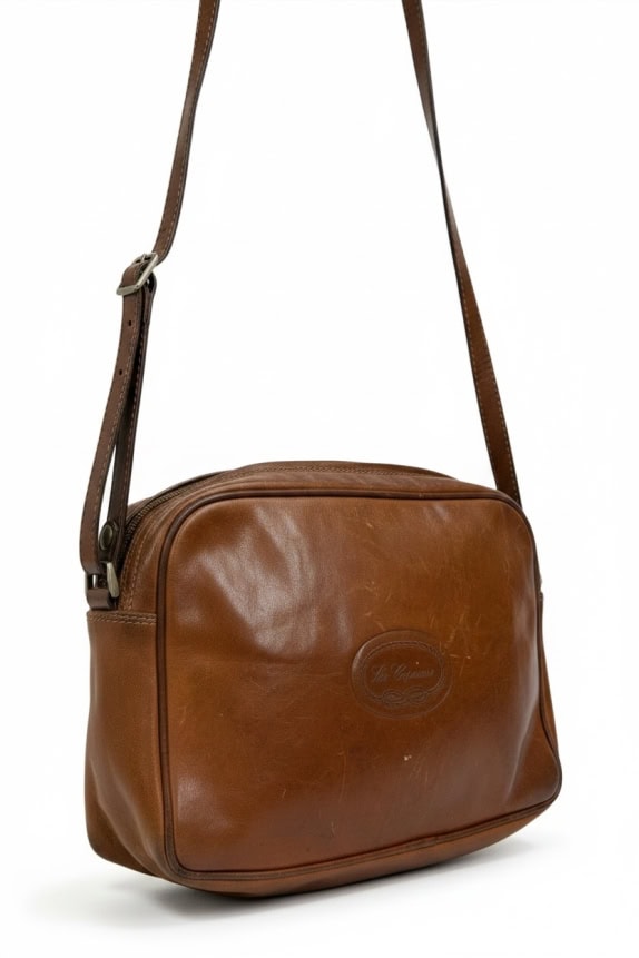 Les Copains δερμάτινη τσάντα ώμου vintage καφέ crossbody ΓΥΝΑΙΚΕΙΟ one size pre-owned