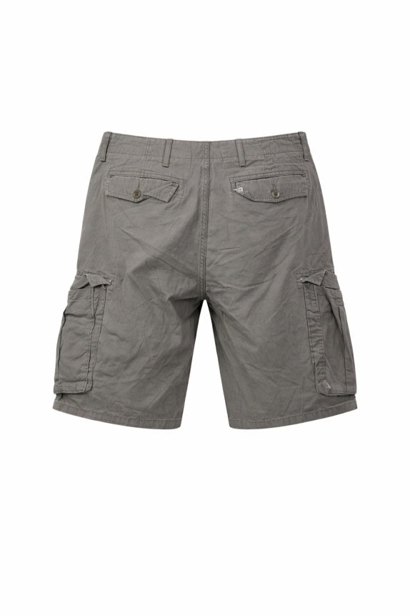 LEVI S CARGO SHORTS UTILITY GREY MENS PRE OWNED L