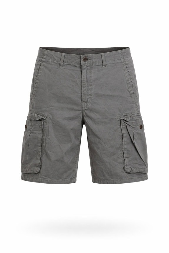 LEVI S CARGO SHORTS UTILITY GRIGIO UOMO PRE OWNED L
