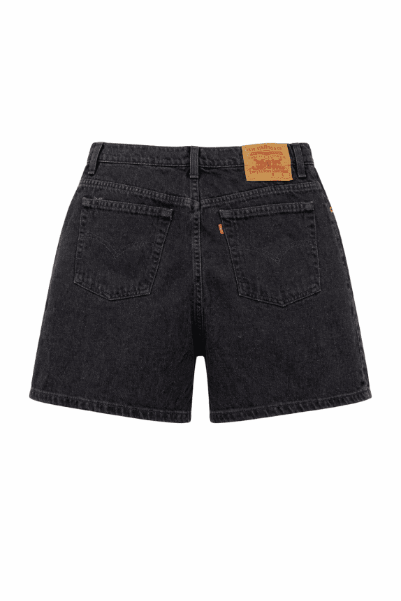 LEVIS SHORTS DENIM VINTAGE NERO UOMO PRE OWNED M