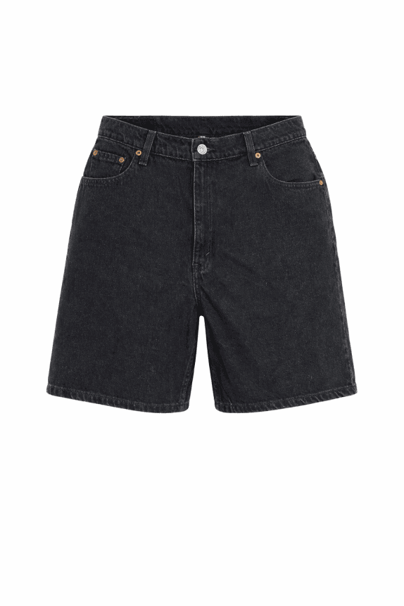 LEVI S CUTOFF DENIM SHORTS VINTAGE BLACK ΑΝΤΡΙΚΟ PRE OWNED M