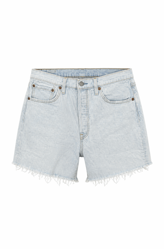 LEVI S DENIM SHORTS VINTAGE WASHED LIGHT BLUE ΓΥΝΑΙΚΕΙΟ PRE OWNED S