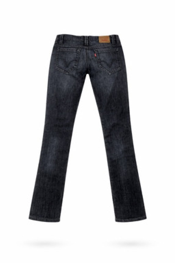 LEVI S JEANS STRAIGHT FIT WASHED BLACK ΑΝΤΡΙΚΟ PRE OWNED S
