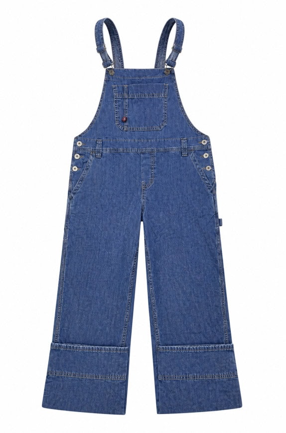 DICKIES TUTA DENIM WORKWEAR BLU DONNA PRE OWNED M