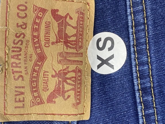 LEVI S ΤΖΙΝ ΠΑΝΤΕΛΟΝΙ CLASSIC ΜΠΛΕ ΑΝΤΡΙΚΟ PRE OWNED  XS