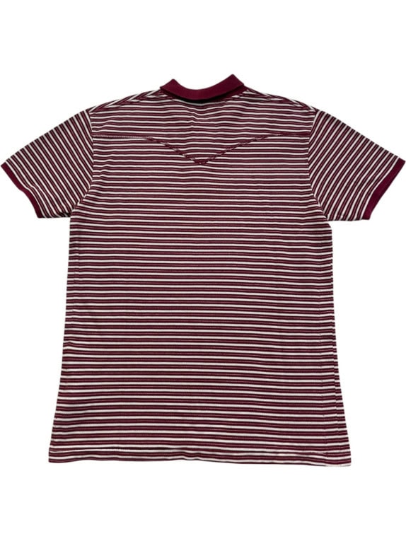 LEVI STRAUSS AND CO POLO SHIRT CLASSIC BURGUNDY MENS PRE OWNED M